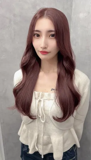 セミロング NUMBER 天王寺YUYAのヘアスタイル