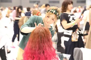 カラー 一ノ瀬 蘭のヘアスタイル