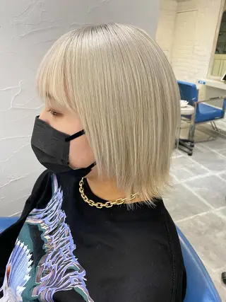 ショート カラー メンズパーマ/ エクステ🌞セナのヘアスタイル