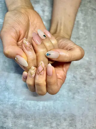 ネイル FUKA🥂✨ 個性派⌇アートネイルのネイルデザイン