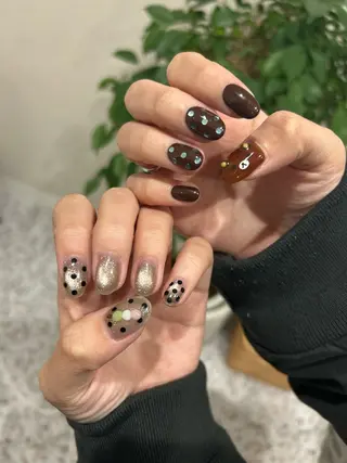 ネイル 小松 千冬snazzyのネイルデザイン