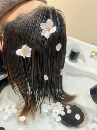 ミディアム メンズ セレンディピティ 奥村　瞳/髪質改善のヘアスタイル