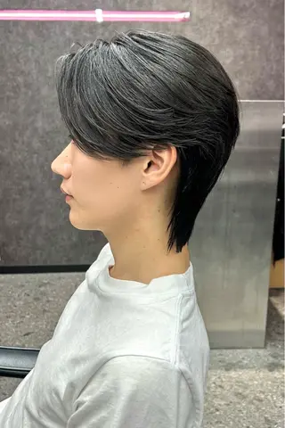 ショート カラー メンズ メンズスタイリスト 前田雄輝のヘアスタイル