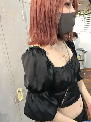 ミディアム カラー 小木曽智美 /ボブ/ショートのヘアスタイル