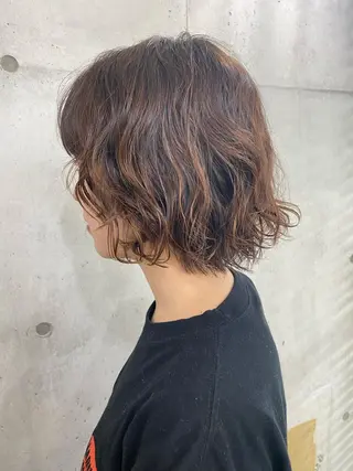ショート パーマ 千 田のヘアスタイル