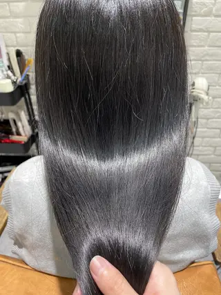 ロング カラー 髪質改善アンジュール ひかりのヘアスタイル