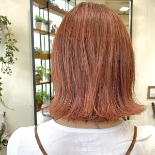 ミディアム カラー ヘアアレンジ 【ダメージレス施術】 【透明感】北村 拓也のヘアスタイル