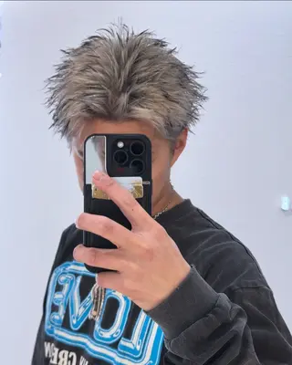 ショート カラー メンズ KAITO メンズ特化美容師のヘアスタイル
