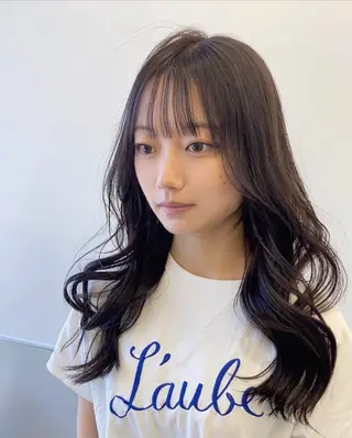 ロング 韓国ヘア🇰🇷 スズキのヘアスタイル