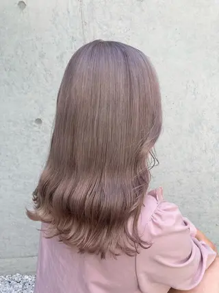 ミディアム カラー ☁️hinako☁️ 1HAVANAのヘアスタイル