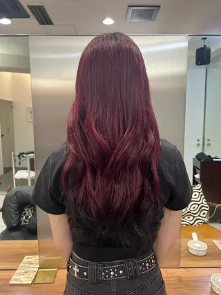 ロング カラー ハイトーン /レイヤー/ふみやのヘアスタイル