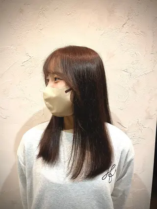 カラー 村松 かほのヘアスタイル