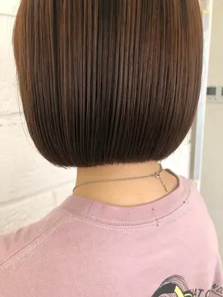 ショート miku🌿‬ メンズバレイヤージュのヘアスタイル