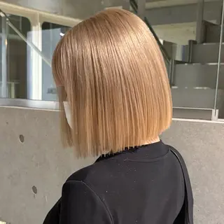 ショート 🚨ダメージ最小限ブ リーチ特化🚨ミユウのヘアスタイル