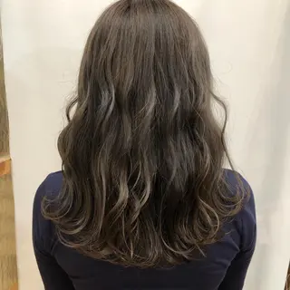 ロング カラー ヘアアレンジ 暖色ボブ 🍊rikakoのヘアスタイル