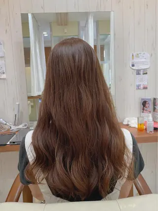 ロング カラー 中嶋 紘夢のヘアスタイル