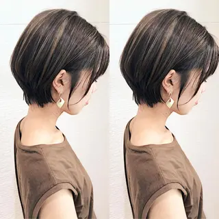 ショート 三鷹で1番ショート ボブをカットする新谷のヘアスタイル