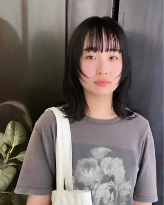 ミディアム カラー系/カット特化 🟠オオタキマサシのヘアスタイル