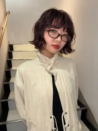 カラー Wカラー/レイヤー /ボブ/otohaのヘアスタイル