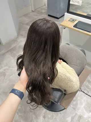 ロング カラー 黒阪 なみのヘアスタイル
