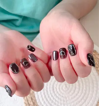 ネイル M🌷nail 長さだし専門店のネイルデザイン