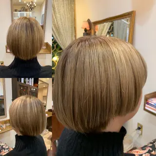ショート カラー 佐藤 俊夫のヘアスタイル