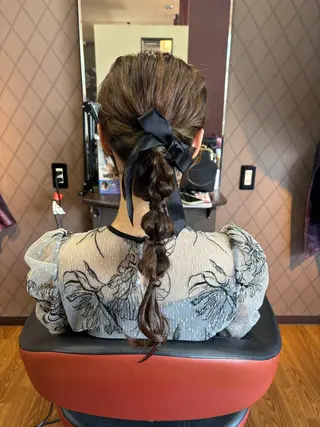 ヘアアレンジ 飛彈 優風のヘアスタイル