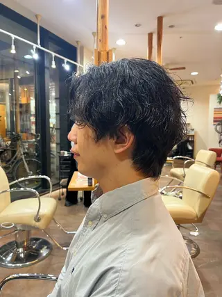 メンズ しみず ちかえのヘアスタイル