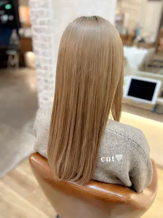 ロング 🤍FLEAR 白濱 かえで🎀.⋆のヘアスタイル