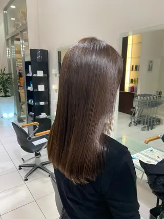 ロング カラー 辛島 涼子のヘアスタイル