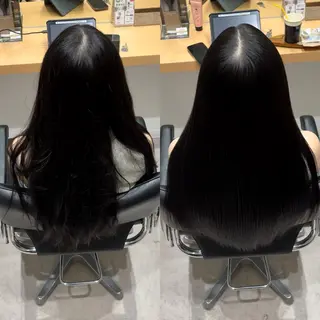 セミロング 髪質改善ヘアケア 艶髪特化/上田のヘアスタイル