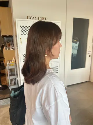 カラー くまざき　なな /メンズモデル募集のヘアスタイル
