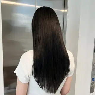 ロング カラー 赤みゼロ/透明感 カラー🌿KANTAのヘアスタイル