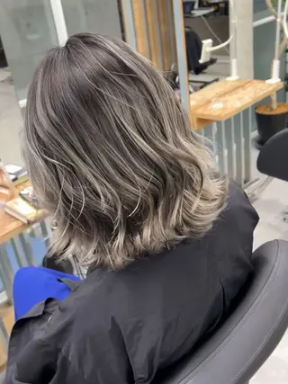 ミディアム カラー welring hair salonのヘアスタイル