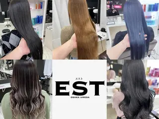 ロング メンズ ヘアアレンジ カラー M. KURUMIのヘアスタイル