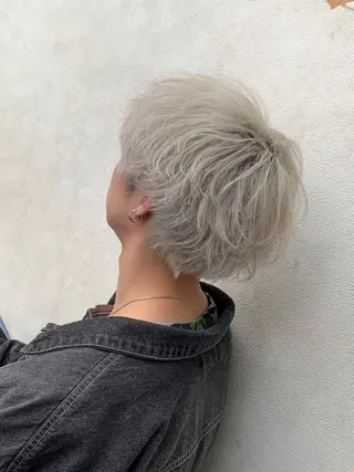 メンズ float浦和美園店 藍野賢也のヘアスタイル