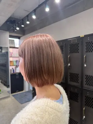 カラー ルシ🎨/ハイトーン デザイン/髪質改善のヘアスタイル