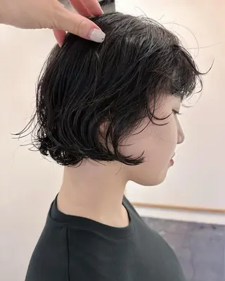 パーマ 石川珠唯 neroのヘアスタイル