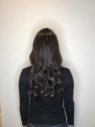 ロング カラー 小川 舜人のヘアスタイル