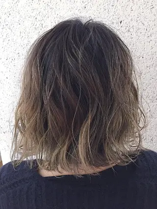 ミディアム カラー パーマ ヘアアレンジ メンズ ✨ハイクオリティ✨ 山本香也のヘアスタイル