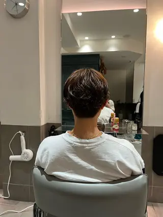 ショート 🌻暖色カラー🌻 sakuraのヘアスタイル