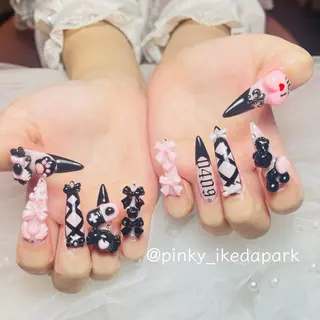 ネイル ピンキー 池田公園店のネイルデザイン