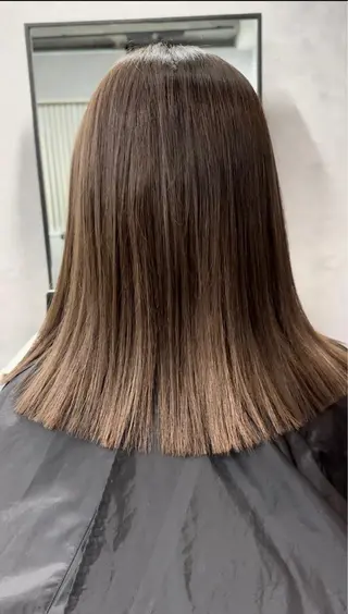 ミディアム カラー プルエクステ/透明感 カラー✨KAZUKIのヘアスタイル