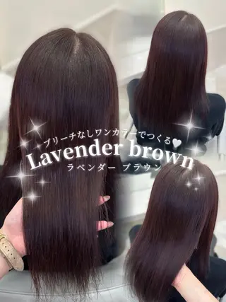 ロング カラー 🎀ちゃんりお🎀 /ブリーチなしカラーのヘアスタイル