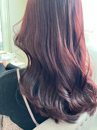 ロング カラー 🌈安藤愛/透明感 艶カラー🫧ROWのヘアスタイル