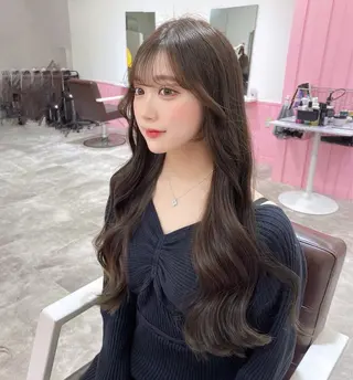 ロング 髪質改善韓国レイヤー SHIORI🦋のヘアスタイル
