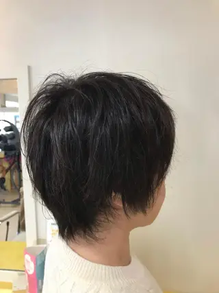 ショート カラー 横田 尚登のヘアスタイル