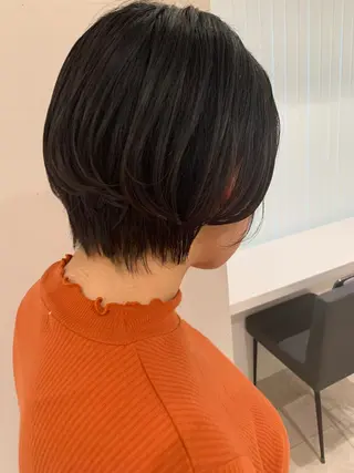 ショート ヘアアレンジ 🫧透明感カラー/ ボブ/小笠原汐海🪽のヘアスタイル