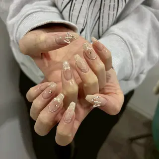 ネイル whitepaper 🎀airiのネイルデザイン