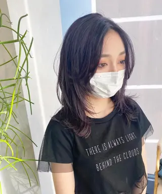 ミディアム カラー カラー系/カット特化 🟠オオタキマサシのヘアスタイル